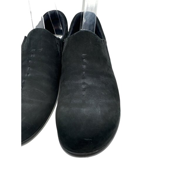 SAS Viva Black Suede Slip On Tripad Comfort Women's Shoes Size 8.5N - Picture 7 of 12